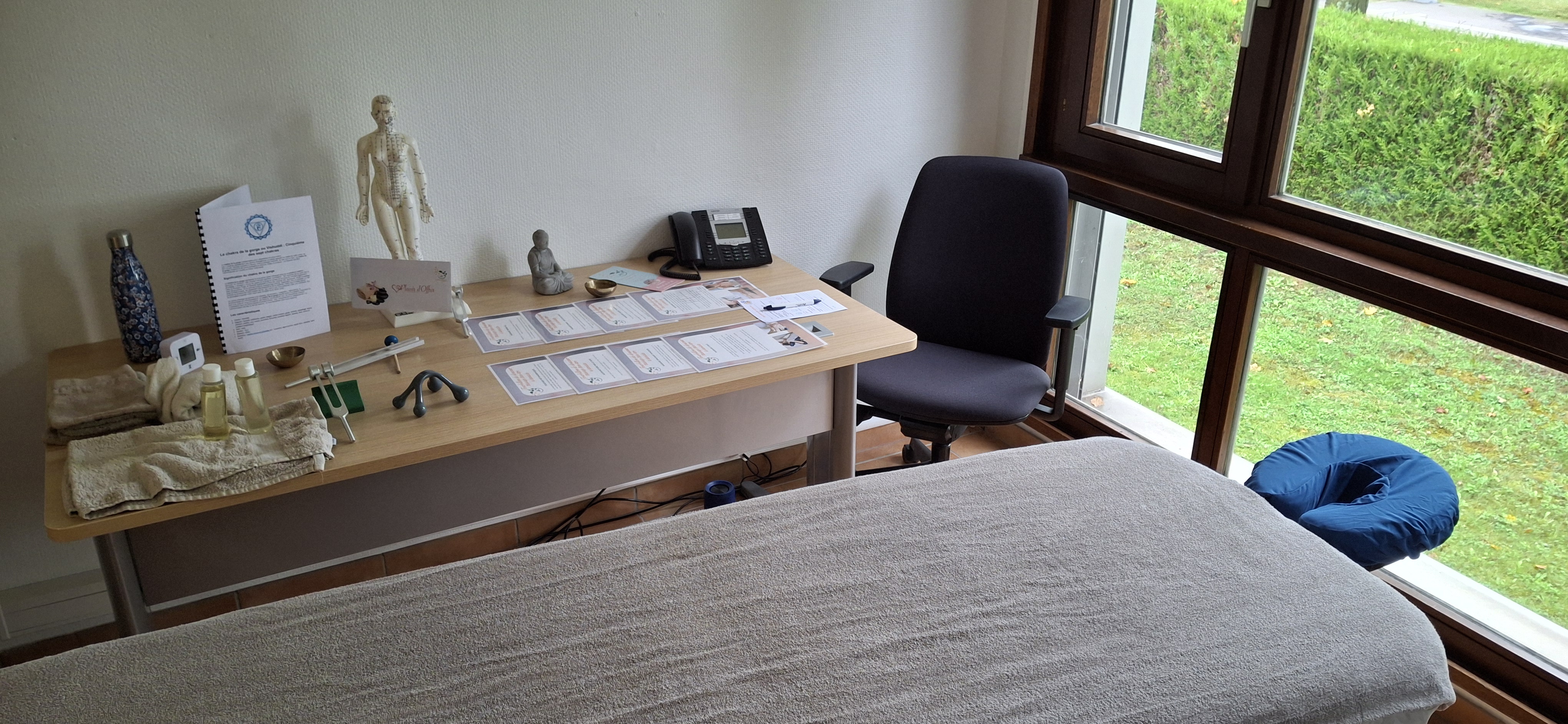 S&eacute;ance de massage assis pour les collaborateurs